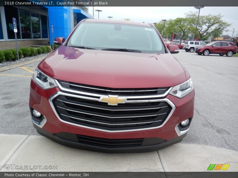 Cajun Red Tintcoat / Jet Black 2018 Chevrolet Traverse LT