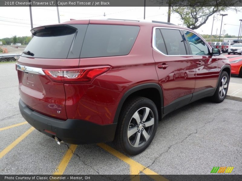 Cajun Red Tintcoat / Jet Black 2018 Chevrolet Traverse LT