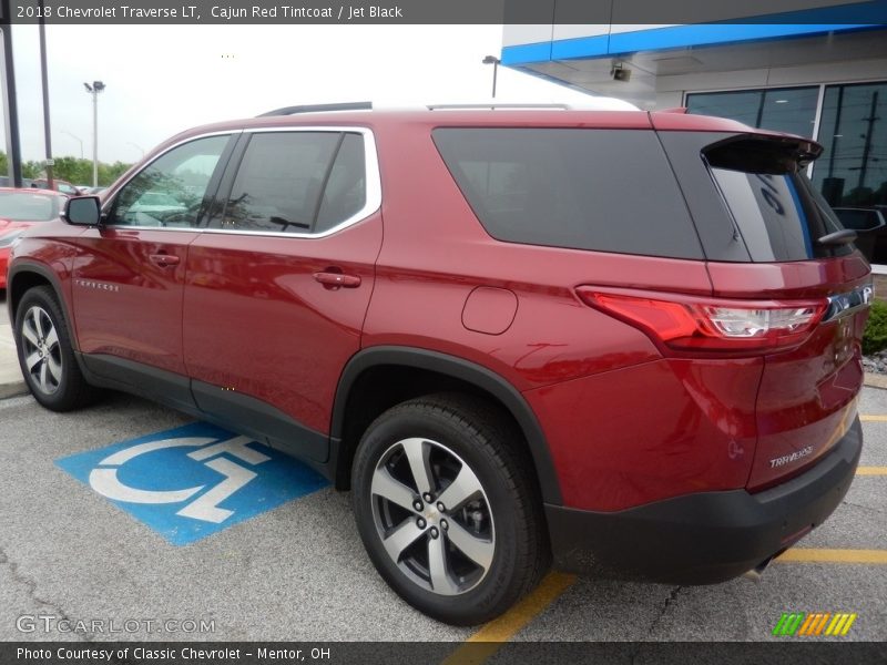 Cajun Red Tintcoat / Jet Black 2018 Chevrolet Traverse LT