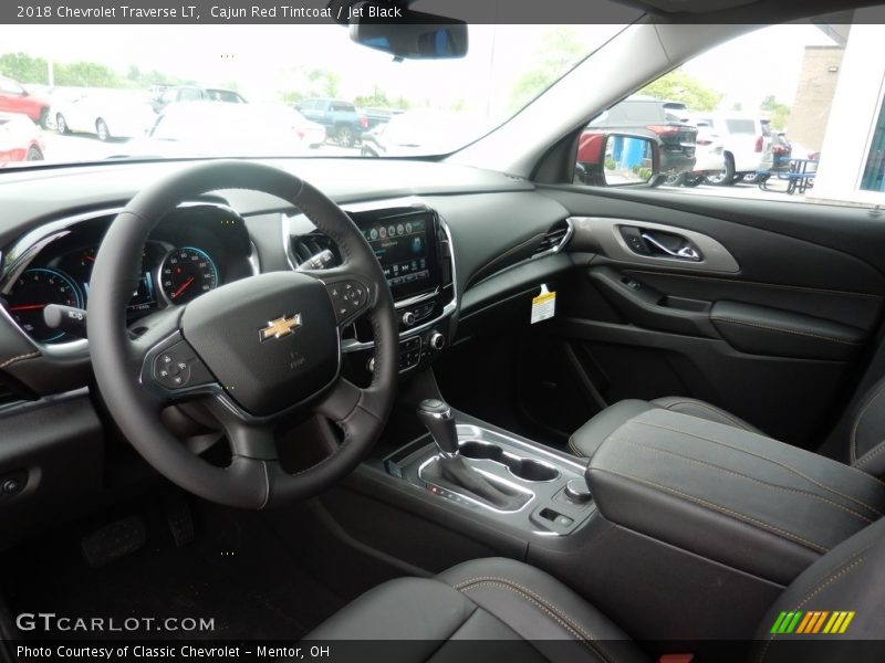 Cajun Red Tintcoat / Jet Black 2018 Chevrolet Traverse LT