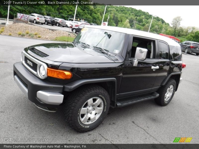 Black Diamond / Dark Charcoal 2007 Toyota FJ Cruiser 4WD