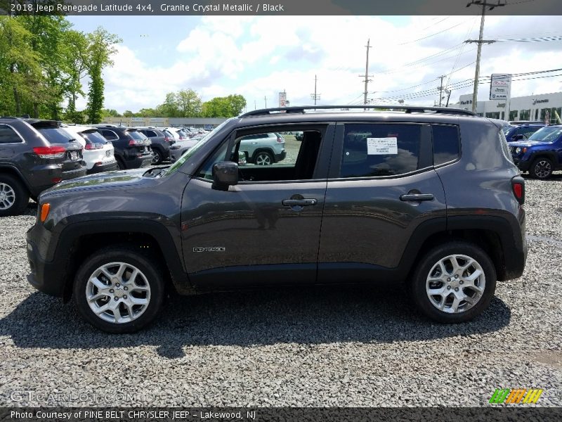 Granite Crystal Metallic / Black 2018 Jeep Renegade Latitude 4x4
