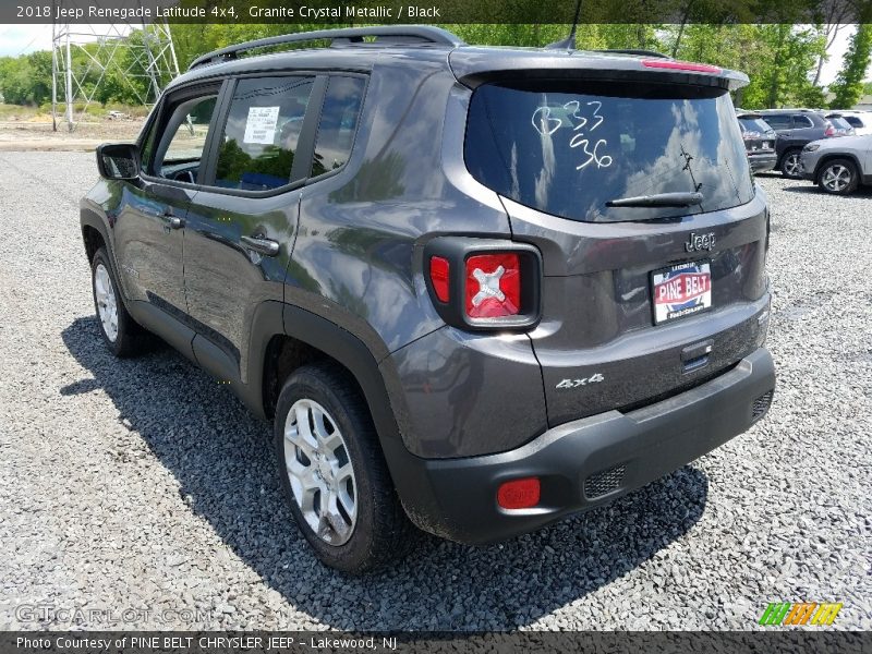 Granite Crystal Metallic / Black 2018 Jeep Renegade Latitude 4x4
