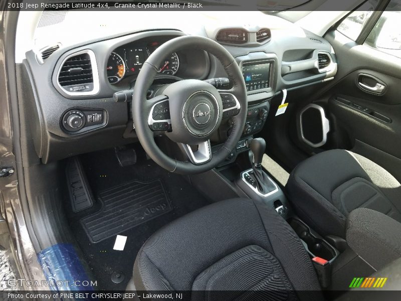 Granite Crystal Metallic / Black 2018 Jeep Renegade Latitude 4x4
