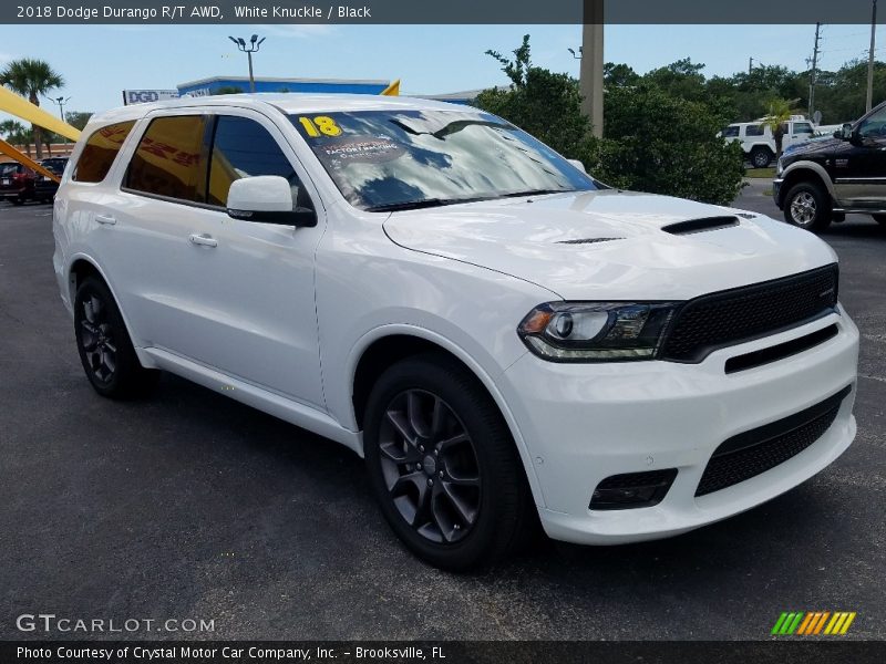 White Knuckle / Black 2018 Dodge Durango R/T AWD