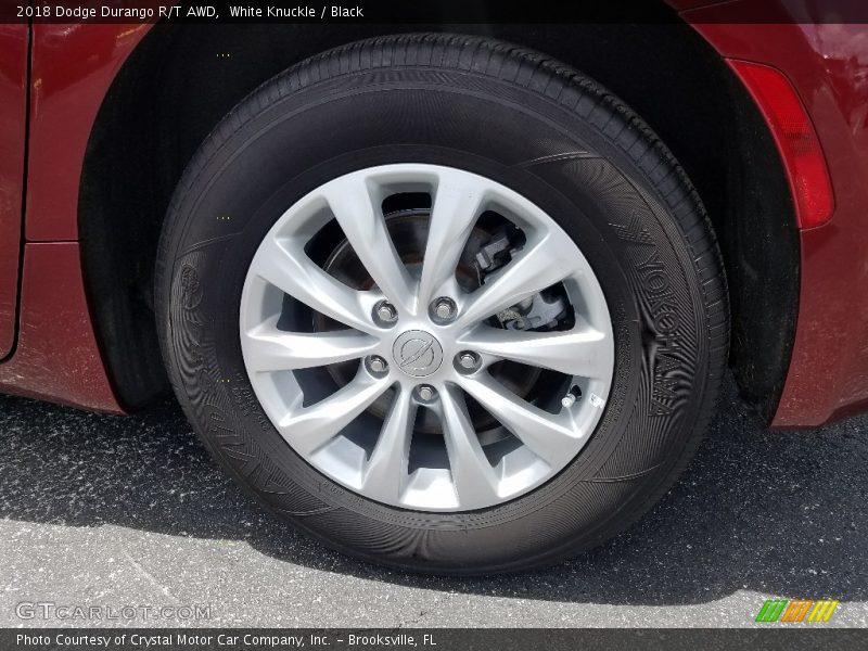 White Knuckle / Black 2018 Dodge Durango R/T AWD