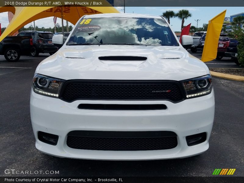 White Knuckle / Black 2018 Dodge Durango R/T AWD