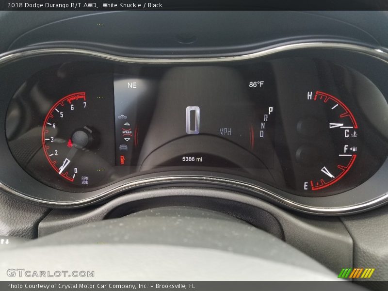 White Knuckle / Black 2018 Dodge Durango R/T AWD