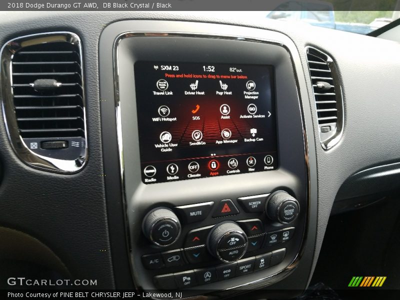 DB Black Crystal / Black 2018 Dodge Durango GT AWD