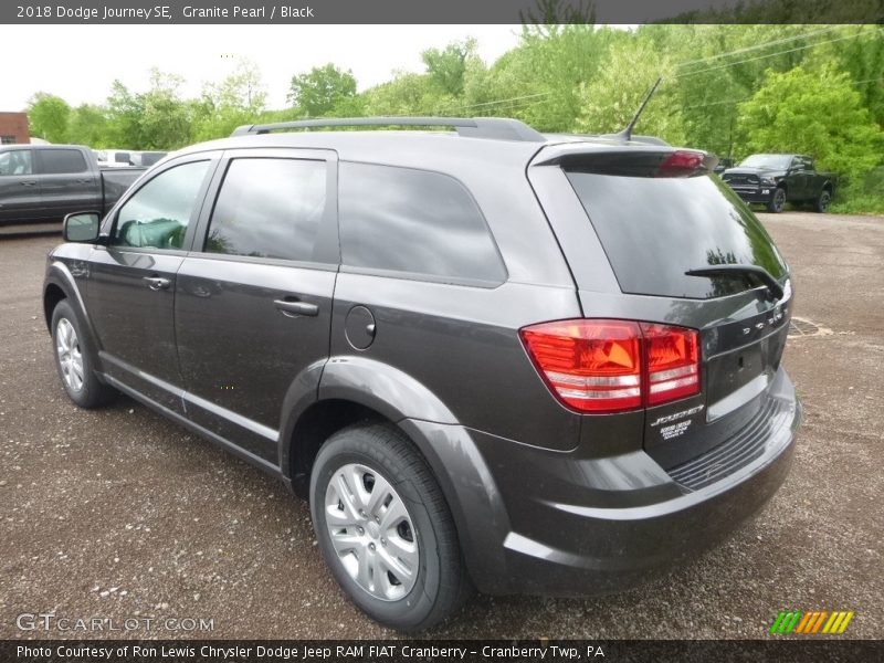 Granite Pearl / Black 2018 Dodge Journey SE