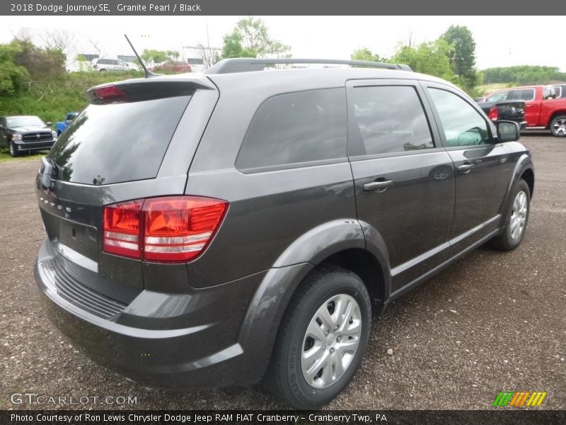 Granite Pearl / Black 2018 Dodge Journey SE