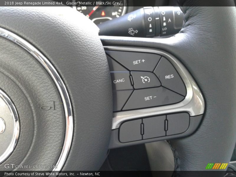 Controls of 2018 Renegade Limited 4x4
