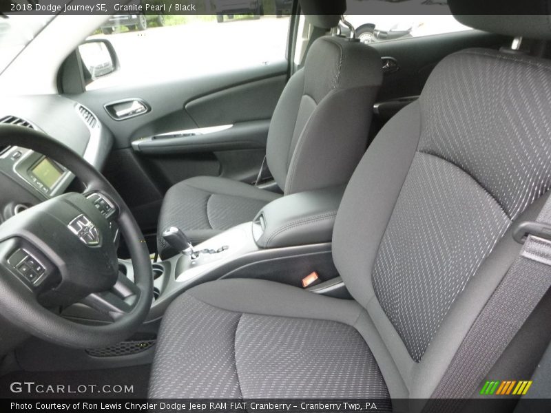 Granite Pearl / Black 2018 Dodge Journey SE