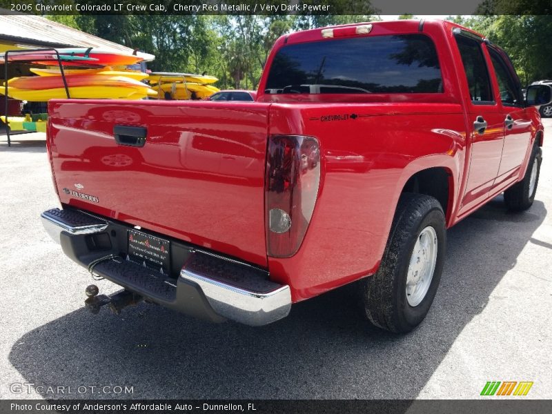 Cherry Red Metallic / Very Dark Pewter 2006 Chevrolet Colorado LT Crew Cab