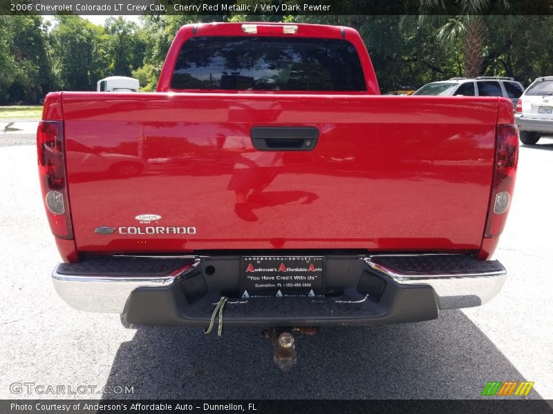 Cherry Red Metallic / Very Dark Pewter 2006 Chevrolet Colorado LT Crew Cab