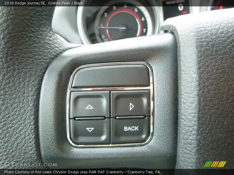 Granite Pearl / Black 2018 Dodge Journey SE