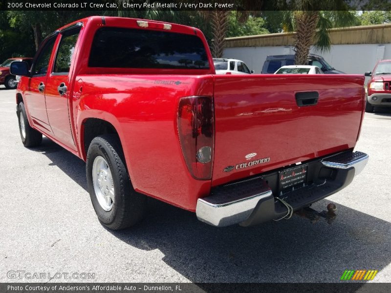 Cherry Red Metallic / Very Dark Pewter 2006 Chevrolet Colorado LT Crew Cab