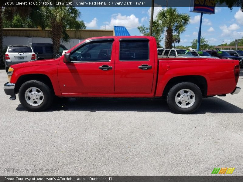 Cherry Red Metallic / Very Dark Pewter 2006 Chevrolet Colorado LT Crew Cab