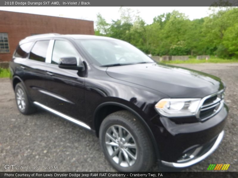 In–Violet / Black 2018 Dodge Durango SXT AWD