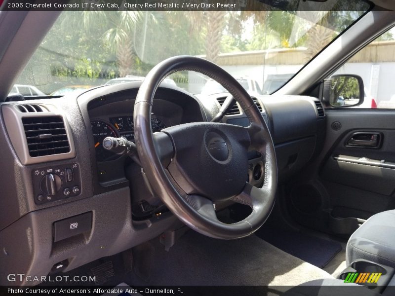Cherry Red Metallic / Very Dark Pewter 2006 Chevrolet Colorado LT Crew Cab
