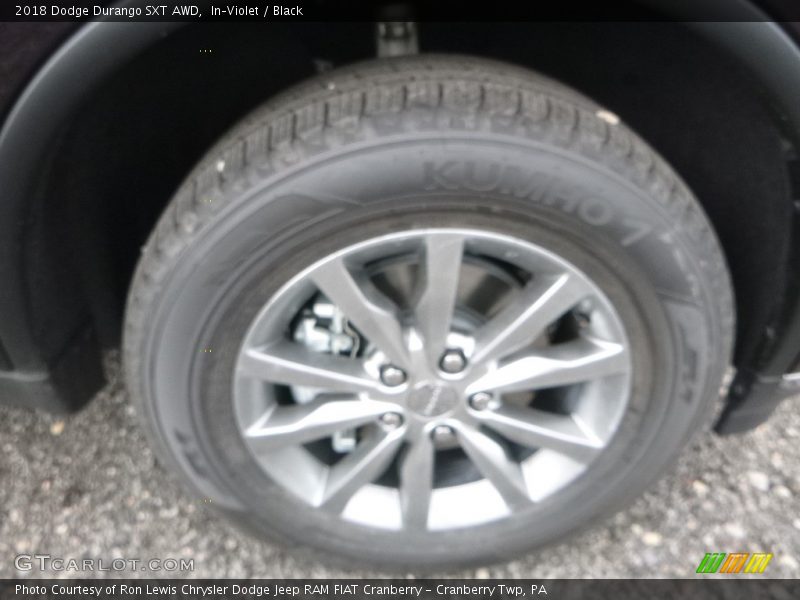 In–Violet / Black 2018 Dodge Durango SXT AWD