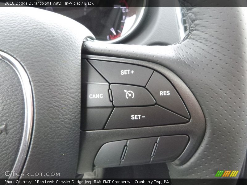 In–Violet / Black 2018 Dodge Durango SXT AWD