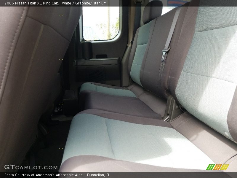 White / Graphite/Titanium 2006 Nissan Titan XE King Cab