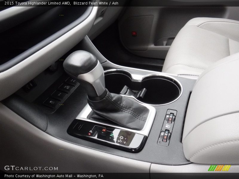 Blizzard Pearl White / Ash 2015 Toyota Highlander Limited AWD