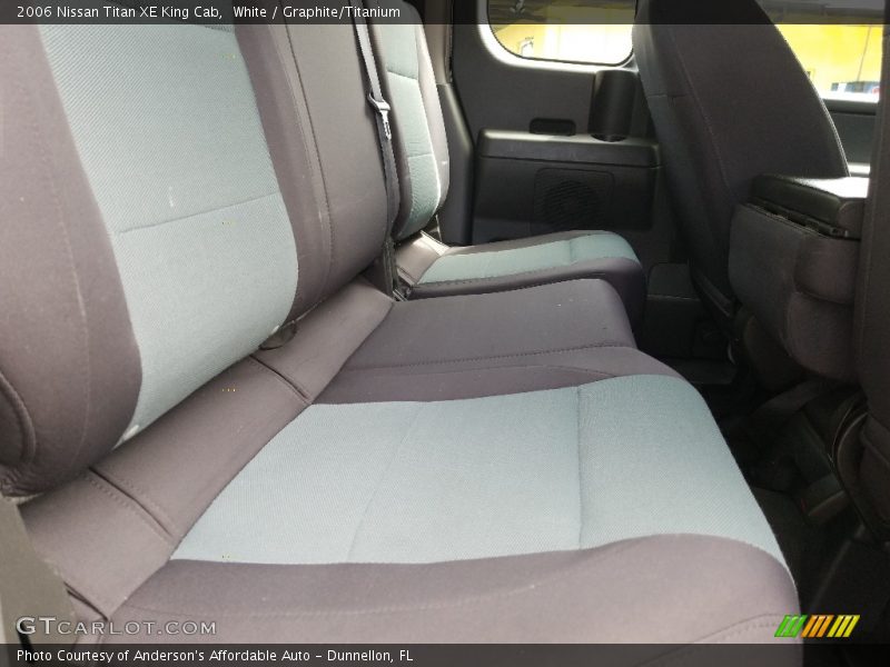White / Graphite/Titanium 2006 Nissan Titan XE King Cab