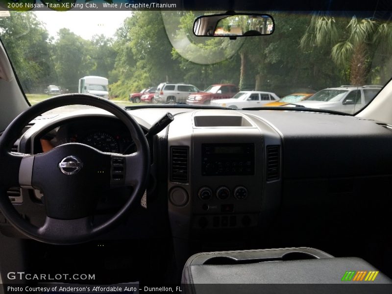 White / Graphite/Titanium 2006 Nissan Titan XE King Cab