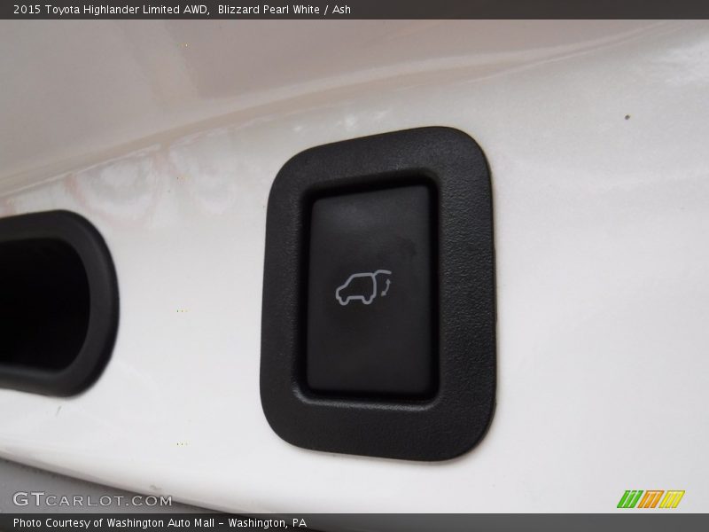 Blizzard Pearl White / Ash 2015 Toyota Highlander Limited AWD