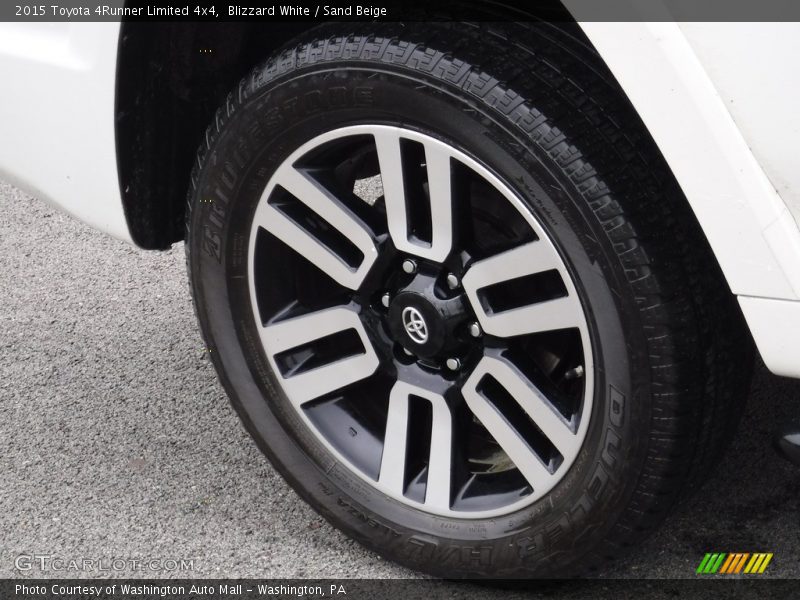 Blizzard White / Sand Beige 2015 Toyota 4Runner Limited 4x4