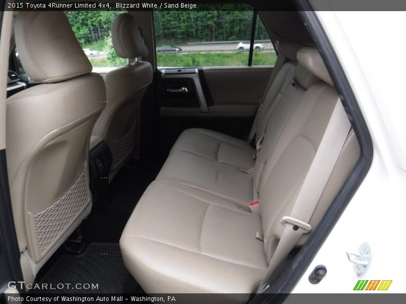 Blizzard White / Sand Beige 2015 Toyota 4Runner Limited 4x4