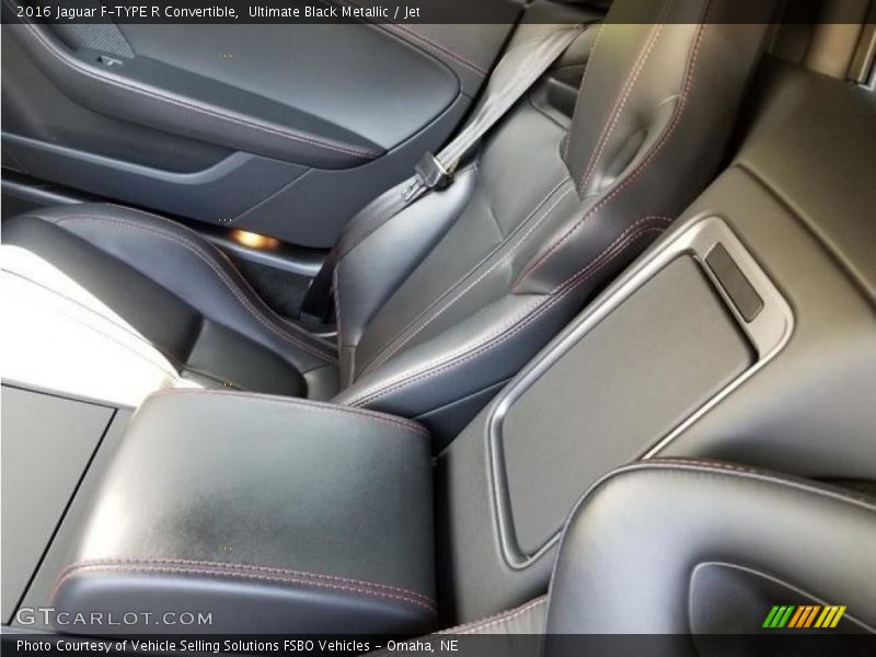 Ultimate Black Metallic / Jet 2016 Jaguar F-TYPE R Convertible