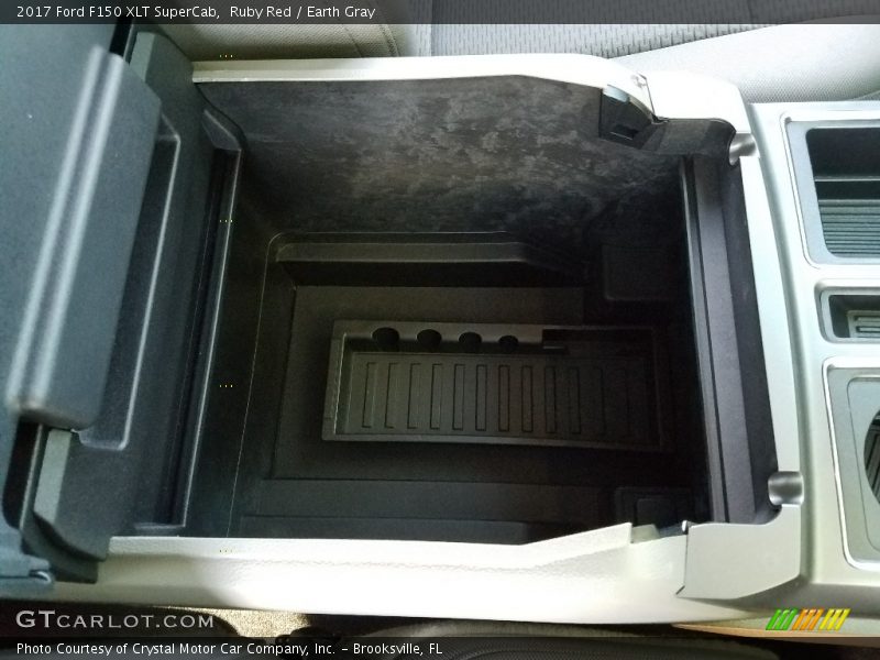 Ruby Red / Earth Gray 2017 Ford F150 XLT SuperCab