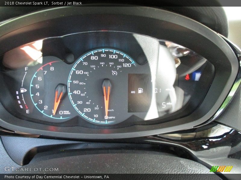 Sorbet / Jet Black 2018 Chevrolet Spark LT