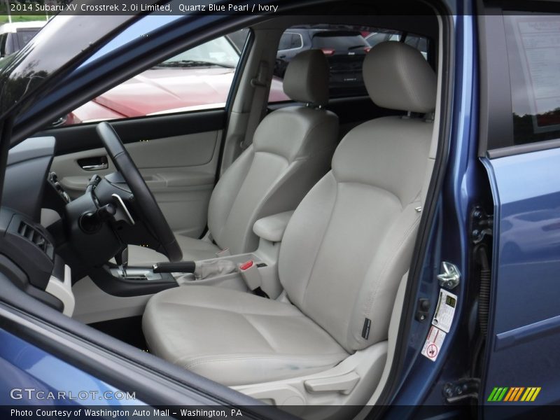 Quartz Blue Pearl / Ivory 2014 Subaru XV Crosstrek 2.0i Limited