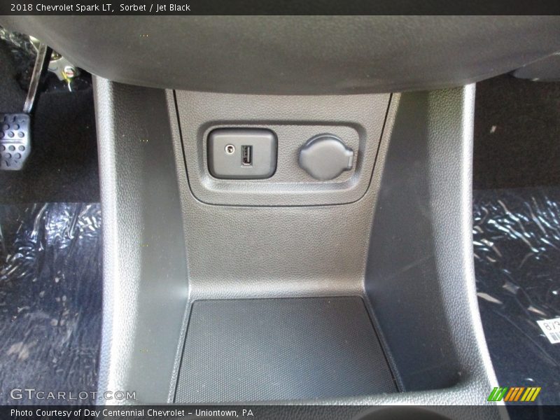 Sorbet / Jet Black 2018 Chevrolet Spark LT