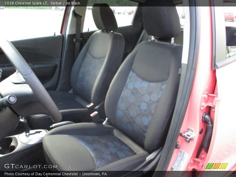 Sorbet / Jet Black 2018 Chevrolet Spark LT