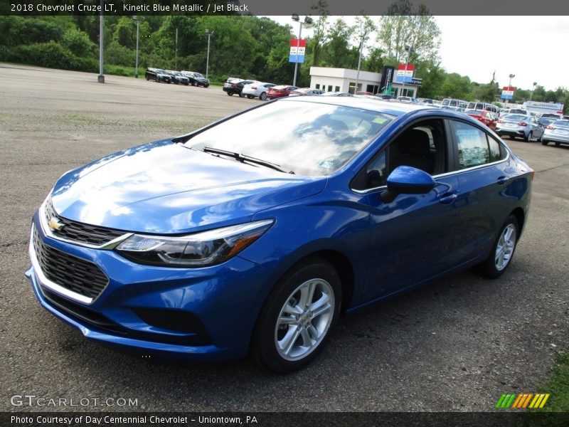 Kinetic Blue Metallic / Jet Black 2018 Chevrolet Cruze LT