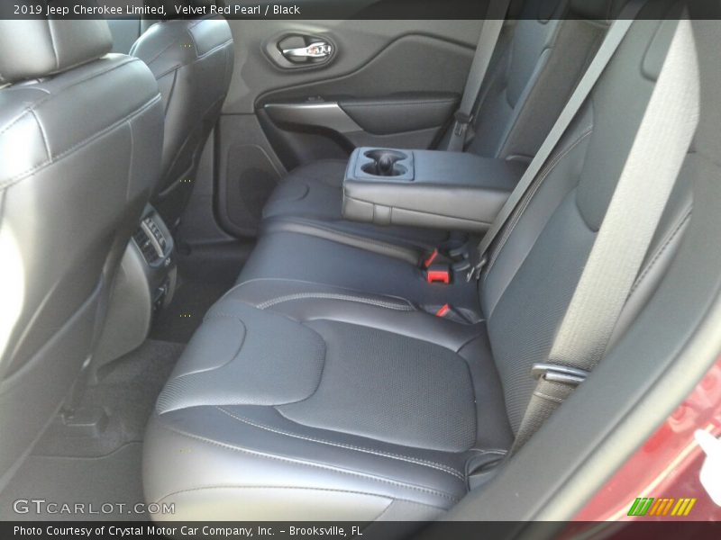 Velvet Red Pearl / Black 2019 Jeep Cherokee Limited
