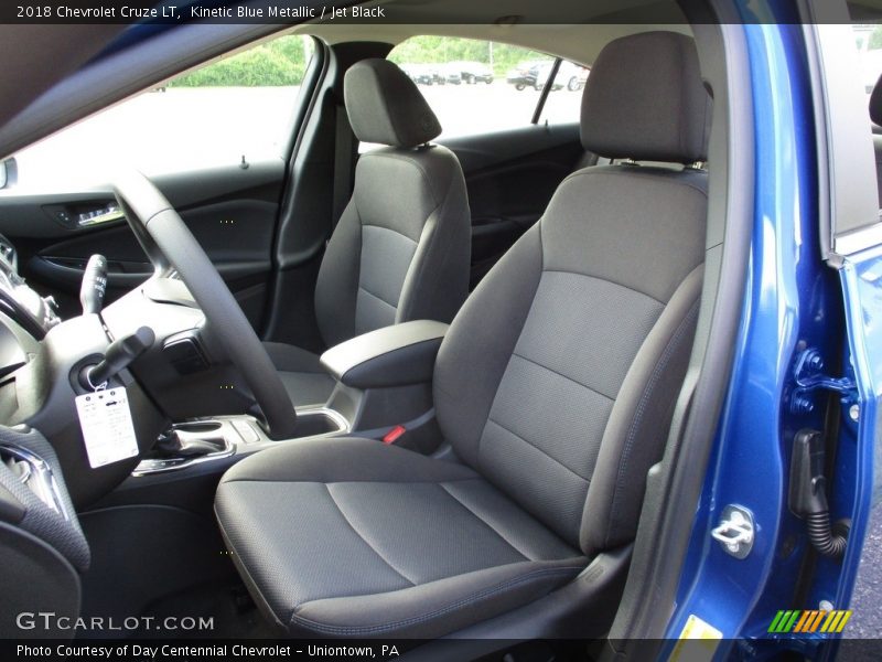 Kinetic Blue Metallic / Jet Black 2018 Chevrolet Cruze LT