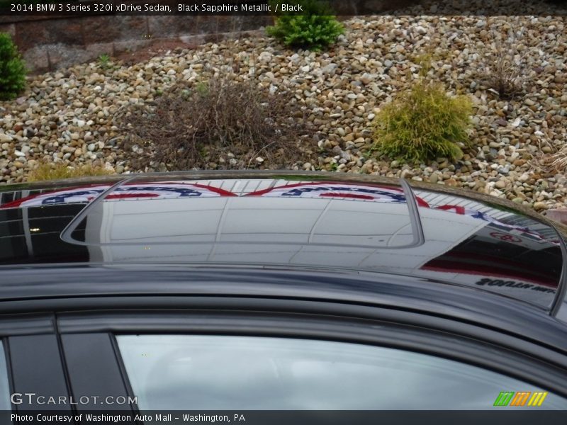 Black Sapphire Metallic / Black 2014 BMW 3 Series 320i xDrive Sedan