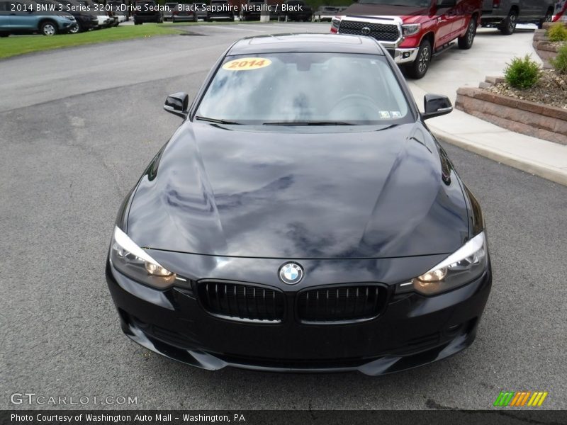 Black Sapphire Metallic / Black 2014 BMW 3 Series 320i xDrive Sedan