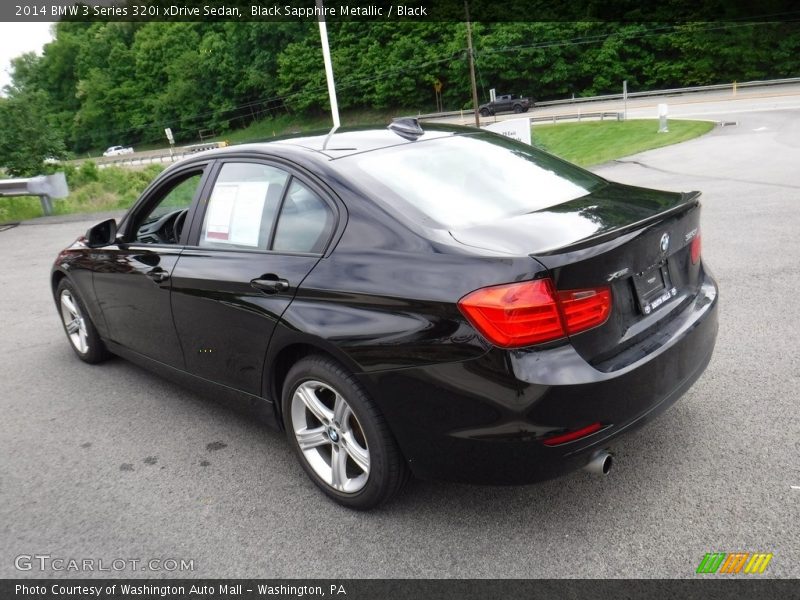 Black Sapphire Metallic / Black 2014 BMW 3 Series 320i xDrive Sedan