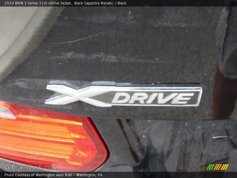Black Sapphire Metallic / Black 2014 BMW 3 Series 320i xDrive Sedan