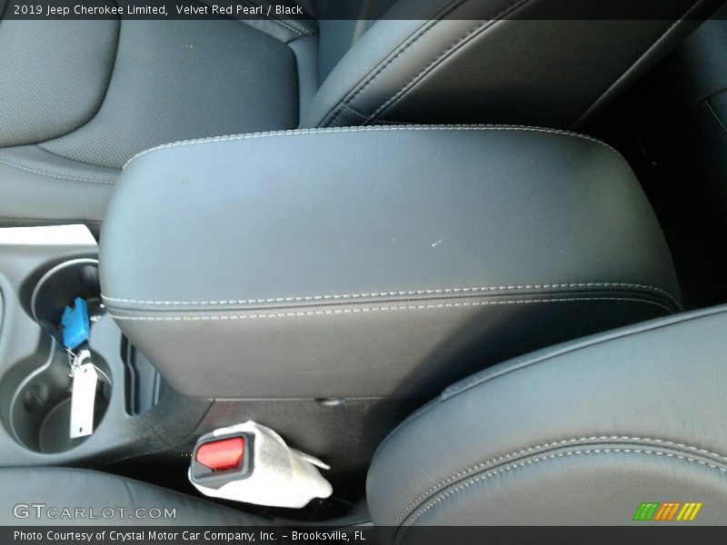 Velvet Red Pearl / Black 2019 Jeep Cherokee Limited