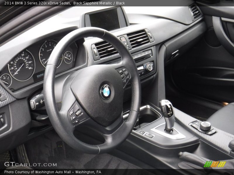 Black Sapphire Metallic / Black 2014 BMW 3 Series 320i xDrive Sedan