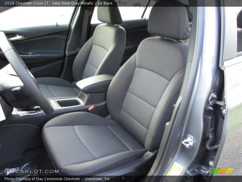 Satin Steel Gray Metallic / Jet Black 2018 Chevrolet Cruze LT
