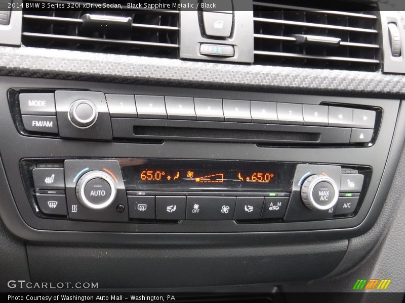 Black Sapphire Metallic / Black 2014 BMW 3 Series 320i xDrive Sedan